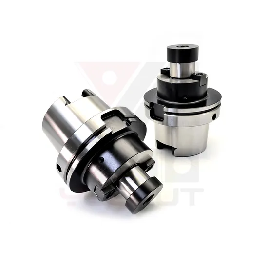 Taper End Face Alloy Steel Collet Chuck Arbor Milling Head Holder Hsk125A-Fmc40-60 Milling Chuck Holder Adapter Face Milling Tool Holder
